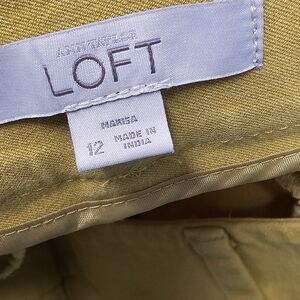 LOFT Mustard Yellow Women's Skirt